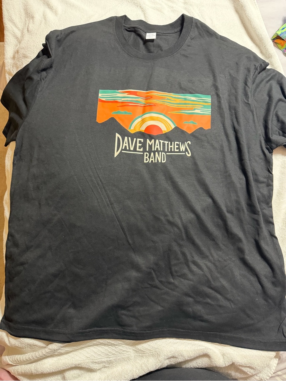 Black Graphic Tee - Dave Matthew’s Band